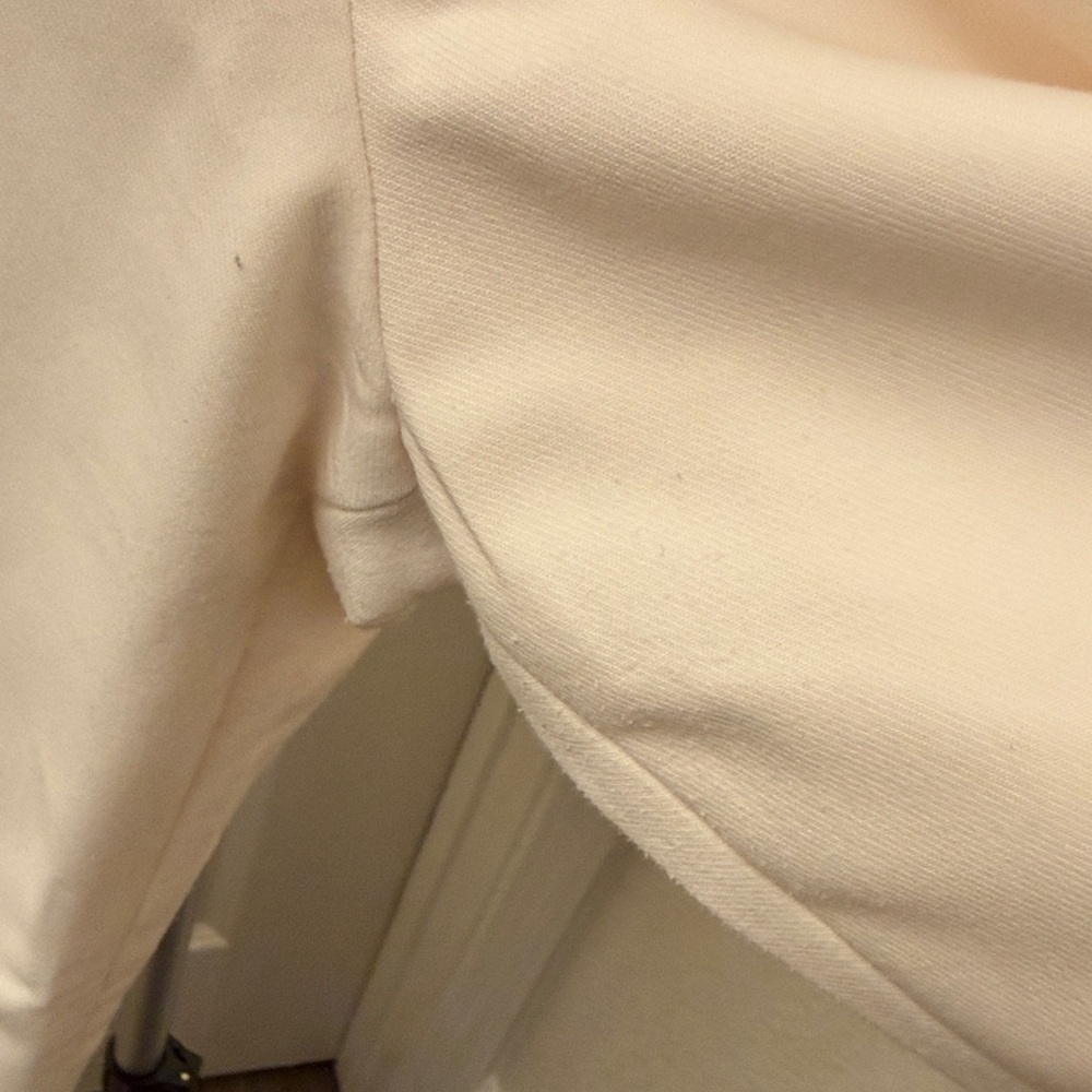 Abercrombie & Fitch Off-White Wide Leg Trousers - Picture 3 of 4